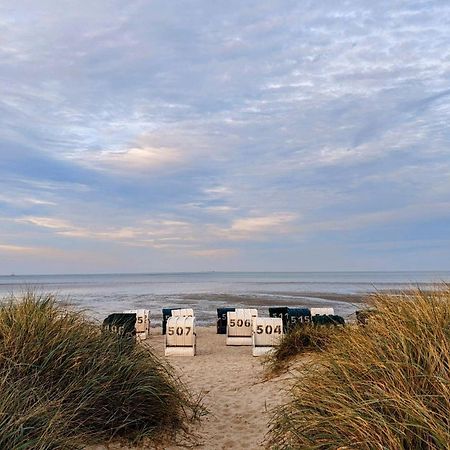 Nordsee Ferienwohnung Nord Dornumersiel Esterno foto