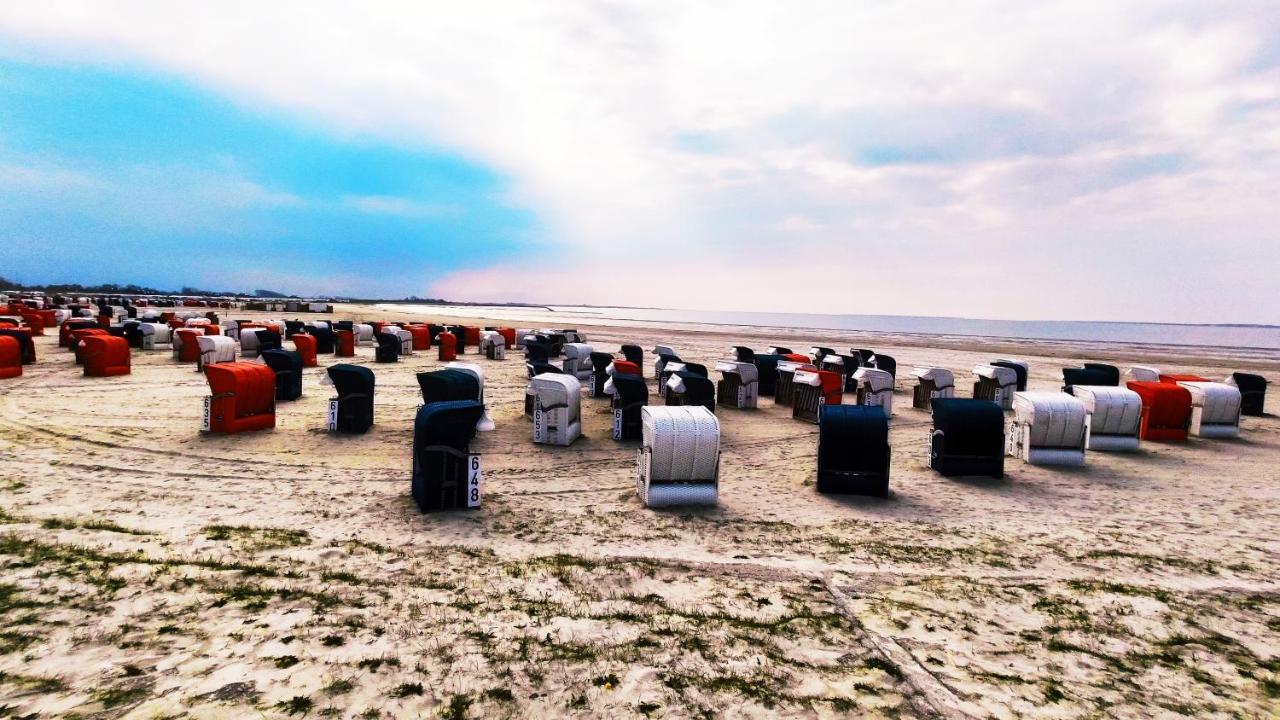 Nordsee Ferienwohnung Nord Dornumersiel Esterno foto