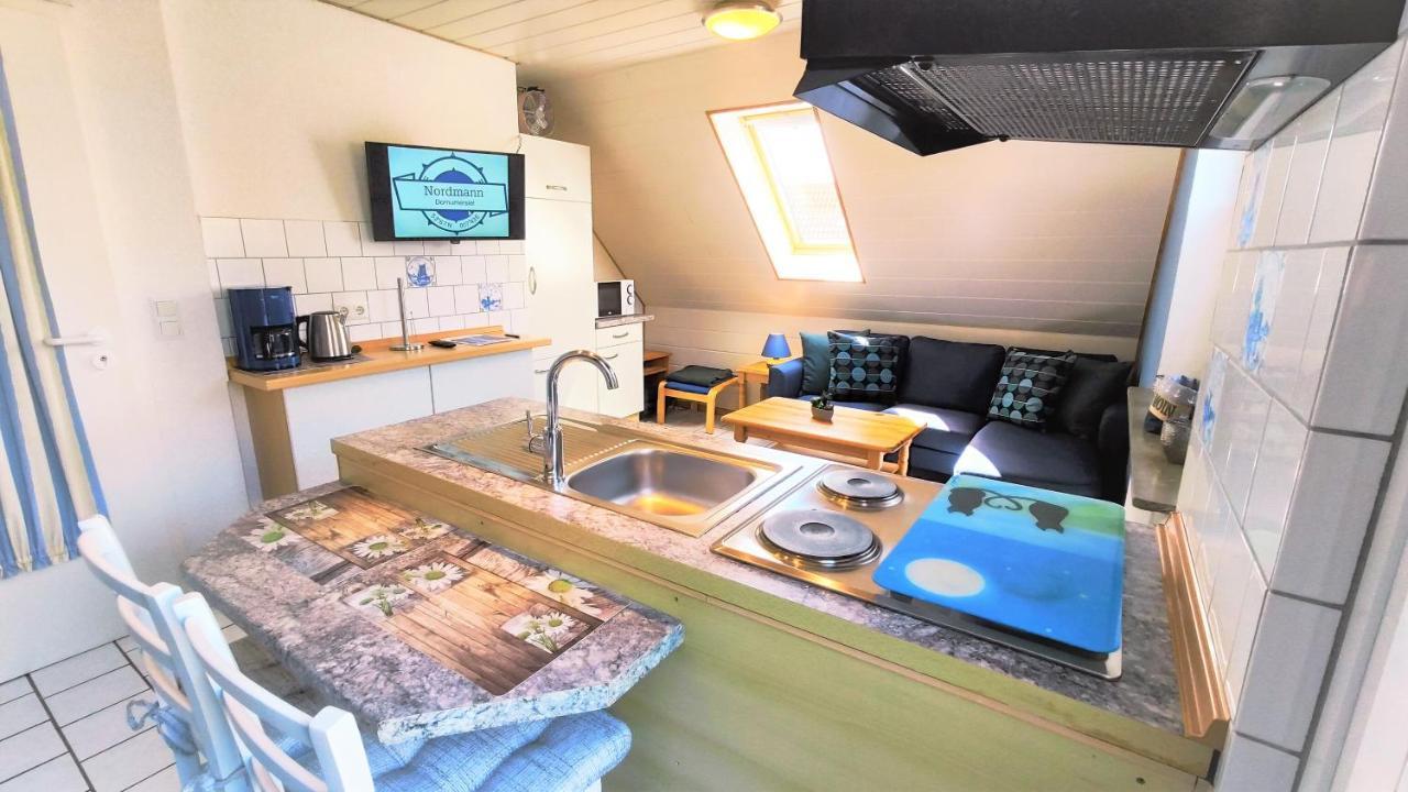 Nordsee Ferienwohnung Nord Dornumersiel Esterno foto